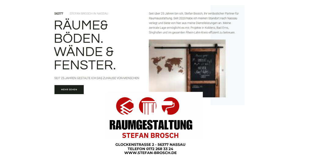 Raumausstatter 
Stefan Brosch